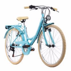 Vélo enfant 24 Balloon Bleu TC 36 cm KS Cycling