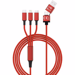 enquête AVEC USB/USB-C INNOVATION - derrière l'adaptateur USB classique, il y a un port USB-C, de sorte que le câble de charg ...
