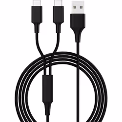 enquête USB-C, et tout cela deux ! Smrter Hydra DUO - le câble USB à deux ports. Le smartphone est vide, la tablette est-elle ...