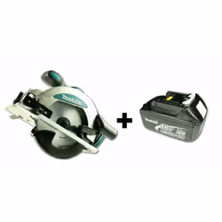 Contenu du paquet: - 1x Makita BSS 610 Scie circulaire sans fil 18V 165 mm - 1x Batterie Makita BL1830 B 3 Ah - 1x Lame de sc ...