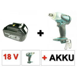 Makita BTW 251 Visseuse à percussion sans fil 18V 230Nm + 1x Batterie 3,0 Ah - sans chargeur