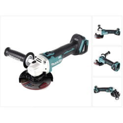 Makita - dga 504 z 18 v Li-Ion Meuleuse sans fil ø 125 mm - sans Accessoires, ni Batteries, ni Chargeur