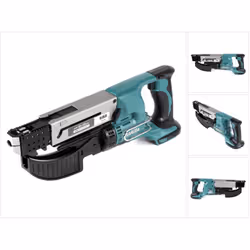 Contenu de la livraison: - 1x Makita DFR 550 18 V Li-ion Visseuse automatique sans fil - 2x Embouts de visseuse pour Makita D ...