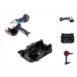 Makita DGA 504 ZE 18 V Meuleuse sans fil Ø 125 mm avec Insert - sans Boîtier, ni Batterie, ni Chargeur