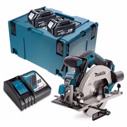 Scie circulaire 18V LXT Ø165 mm (2x3,0 Ah) en MAKPAC - MAKITA DHS680RFJ Scie circulaire 18v Ø165 mm (2x3,0 Ah)+ Makpac Makita ...