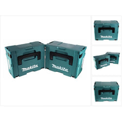 Makita - Makpac Set de Coffrets de transport, tailles 2 + 3