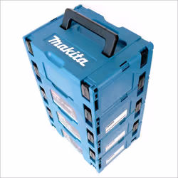 Description générale Le système MAKPAC de Makita est conçu pour offrir un stockage optimal de vos outils et accessoires. Faci ...
