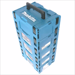 Description générale Le système de coffrets MAKPAC 2 de Makita est la solution idéale pour organiser et transporter vos outil ...