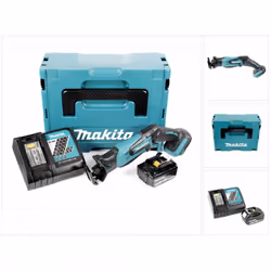 Contenu du paquet: - 1x Makita DJR 183 Scie récipro, Scie sabre 18V Li-ion - 2x Lames de scie Makita - 1x Manuel d'instructio ...
