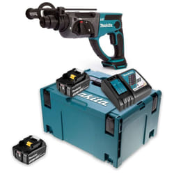Perforateur burineur SDS-Plus 2J 18V lxt (2x3,0 Ah) en makpac Makita DHR202RFJ-1