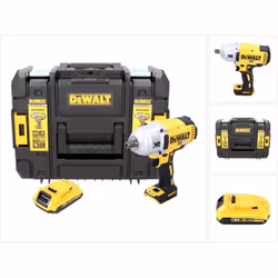 Contenu du paquet: - 1x DeWalt DCF 899 Boulonneuse à chocs sans fil - 1x Boîtier de transport TSTAK II - 1x Batterie DeWalt D ...