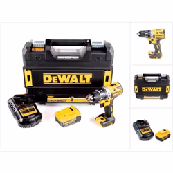Contenu du paquet: - 1x DeWalt DCD 791 18 V Perceuse sans fil - 1x Batterie DeWalt DCB 182 4 Ah - 1x Chargeur DeWalt DCB 115  ...