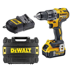 Dewalt - dcd 791 P1 18 v Perceuse sans fil Brushless avec boîtier TSTAK-Box + 1x Batterie dcb 184 5,0 Ah + Chargeur dcb 105
