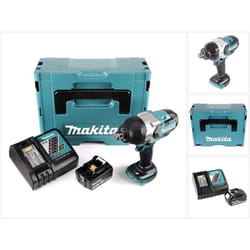 Makita - dtw 1001 RF1J Clé à choc sans fil 18V 3/4' 1050Nm Brushless + 1x batterie 3,0Ah + chargeur + Makpac