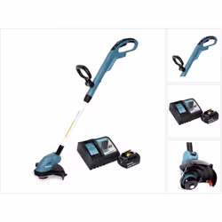 Contenu du paquet: - 1x Makita DUR 181 Z Li-Ion Coupe-herbe sans fil 18V - 1x Batterie Makita BL 1840 4,0 Ah - 1x Chargeur ra ...