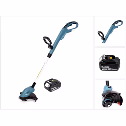 Contenu du paquet: - 1x Makita DUR 181 Z Coupe-herbe Li-Ion 18V - 1x Sangle de transport - 1x Fil en nylon 8 mètres - 1x Batt ...