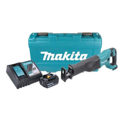 Scie récipro sans fil - Makita - DJR 186 - 18V Li-Ion - Batterie 3Ah - Chargeur rapide
