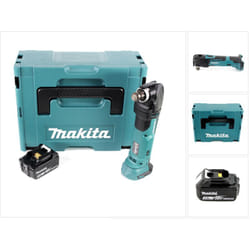 Dtm 51 F1J Découpeur-ponceur multifonctions sans fil 18V Li-Ion + 1x Batterie bl 1830 18V 3,0 Ah Li-Ion + Coffret Makpac - sans chargeur - Makita