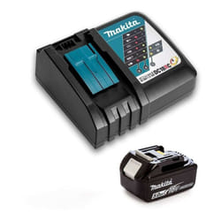 Pack Power 18V lxt (1x5,0 Ah) avec chargeur rapide simple Makita 191B51-7