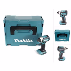 Contenu du paquet: - 1x Makita DTD 153 Akku Brushless Visseuse à choc sans fil - 1x Coffret Makpac II - 1x Insert Makpac II - ...