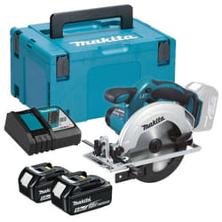 Scie circulaire 18V lxt Ø165 mm (2x5,0 Ah) en makpac Makita DSS611RTJ