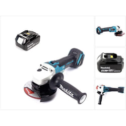 Makita - dga 504 M1 18 v Li-Ion Meuleuse sans fil ø 125 mm brushless + 1x Batterie BL1840 4,0 Ah - sans Chargeur