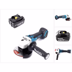 Description générale La meuleuse sans fil DGA 504 de Makita est légère, compacte et puissante, offrant des performances presq ...