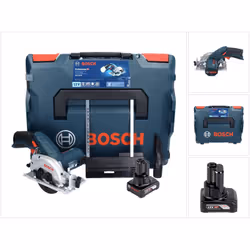 Contenu du paquet: - 1x Bosch GKS 12V-26 Professional 12V Li-Ion Scie circulaire sans fil - 1x Batterie Bosch GBA 12V 6,0 Ah  ...