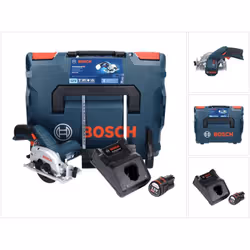 Contenu du paquet: - 1x Bosch GKS 12V-26 Professional 12V Li-Ion Scie circulaire sans fil - 1x Batterie Bosch GBA 12V 3,0 Ah  ...