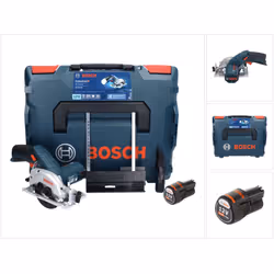 Contenu du paquet: - 1x Bosch GKS 12V-26 Professional 12V Li-Ion Scie circulaire sans fil - 1x Batterie Bosch GBA 12V 3,0 Ah  ...