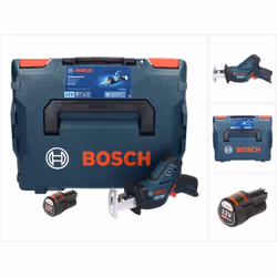 Contenu du paquet: - Bosch GSA 12V-14 Professional Li-Ion Scie sabre sans fil - 1 x Batterie Bosch GBA 12V 3,0 Ah - 1 x lame  ...