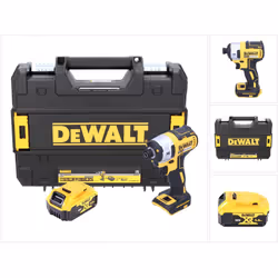 Description générale La DeWalt DCF 887 est une clé à chocs sans fil de 205 Nm et de 18 Volts, alimentée par batterie, avec un ...