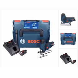 Contenu du paquet: - Bosch GST 12V-70 Professional 12V Li-Ion Scie sauteuse sans fil - 1x Batterie Bosch GBA 12 V 3 Ah - 1x C ...