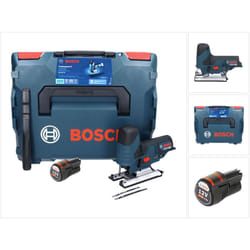 Bosch GST 12V-70 Professional Scie sauteuse sans fil avec boîtier L-Boxx + 1x Batterie GBA 12 V 3 Ah - sans Chargeur