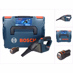 Contenu de la livraison: - 1x Aspirateur à main sans fil GAS 12V Professional Bosch - 1x filtre plat à plis ( 2607432046 ) -  ...