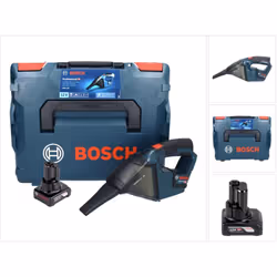 Contenu de la livraison: - 1x Aspirateur à main sans fil GAS 12V Professional Bosch - 1x filtre plat à plis ( 2607432046 ) - ...