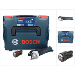 Bosch - gus 12V-300 Professional Cisaille universelle sans fil 12 v + 1x batterie 3,0 Ah + L-Boxx - sans chargeur