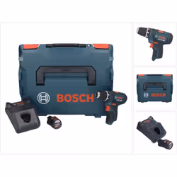 Contenu du paquet: - 1x Bosch GSR 12V-15 Professional 12V Li-Ion Perceuse-visseuse sans fil - 1x Batterie Bosch GBA 12 V 3,0  ...