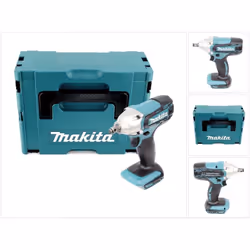 Contenu du paquet: - 1x Makita DTW 190 Z Visseuse à percussion sans fil - 1x Insert universel pour MAKPAC - 1x Coffret de tra ...