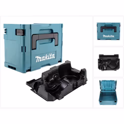 Contenu de la livraison: - 1x Makita Coffret MAKPAC 3 - 1x Insert pour Makita DGA 504/505 MAKPAC (839355-4) Description du pr ...