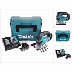 Contenu du paquet: - 1 x Makita DJV 180 - Scie sauteuse pendulaire sans fil 18 volts - 1 x Makita BL 1850 - Batterie 18 volts ...