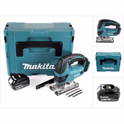 Contenu du paquet: - 1 x Makita DJV 180 - Scie sauteuse pendulaire sans fil 18 volts - 1 x Makita BL 1850 - Batterie 18 volts ...