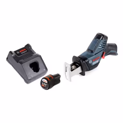 Scie sabre sans fil - Bosch - GSA 12V-14 - 12V - Batterie 20 Ah - Chargeur inclus