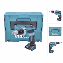 Contenu du paquet: - 1x Makita DFS 452 Visseuse plaque de plâtre sans fil, sans balai 18 V - 1x Coffret de transport Makita M ...