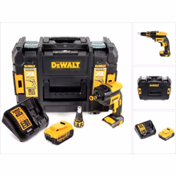 Contenu du paquet: - 1x Dewalt DCF 620 Li-Ion 18 Volt Visseuse plaque de plâtre sans fil - 1x Batterie Dewalt DCB 182 18V - 4 ...