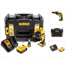 Dcf 620 M1 18 v Brushless Visseuse plaque de plâtre sans fil en Coffret tstak ii + 1x Batterie dcb 182 4,0 Ah + Chargeur dcb 115 xr - Dewalt