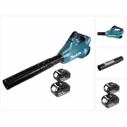Contenu de la livraison: - 1x Makita DUB 362 Souffleur de feuilles sans fil - 1x Tuyau de soufflage 455915-0 - 2x Batteries B ...