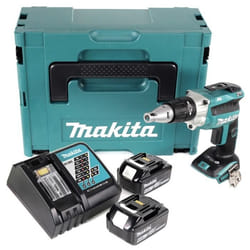 Visseuse à cloison sèche sans fil - Makita - DFS 250 - Brushless - 18V - 2x Batteries 60 Ah