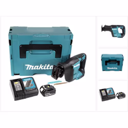 Contenu du paquet: - 1x Makita DJR188RM1J Scie récipro sans fil Brushless 18V Li-ion - 1x Coffret Makita MAKPAC 2 sans insert ...