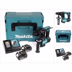 Contenu de la livraison: - 1x Makita DHR 171 Marteau perforateur à batterie 18V Li-Ion sans fil, sans balais - 1x Poignée lat ...